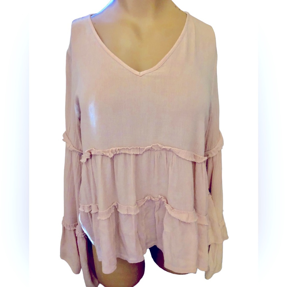 Wild Pearl Peasant Blouse